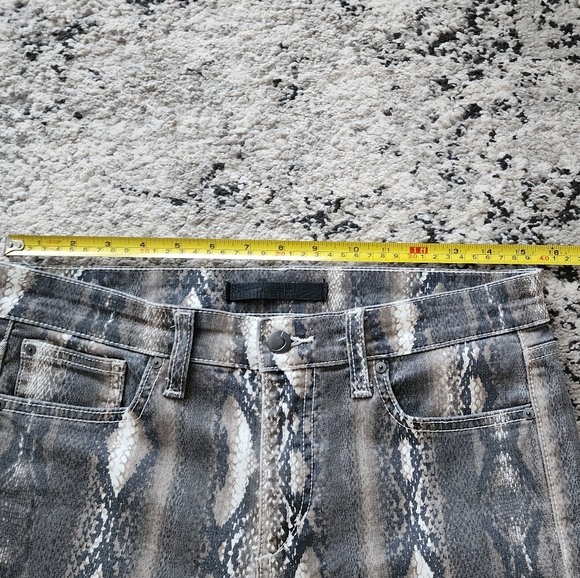 JOE'S JEANS The Icon Midrise Skinny Ankle Jeans Snakeprint Womens Size 29 - Picture 5 of 8